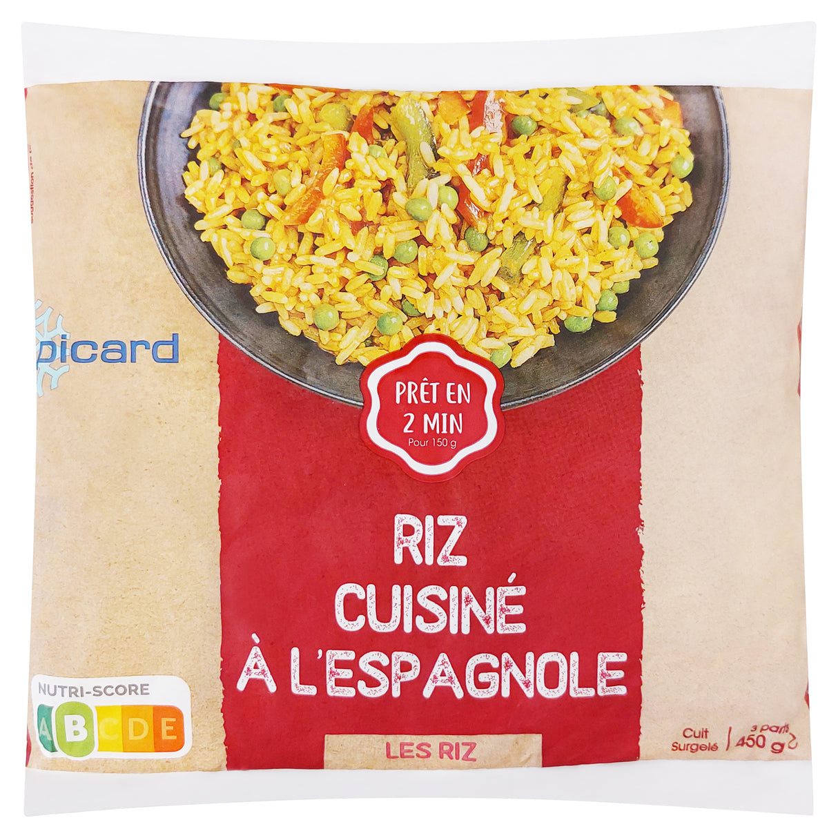 Riz type paëlla cuisiné à l'espagnole