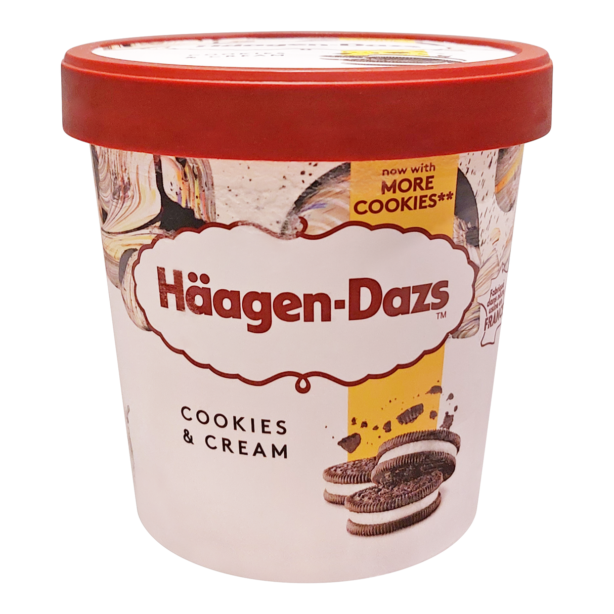 Glace Cookies & Cream