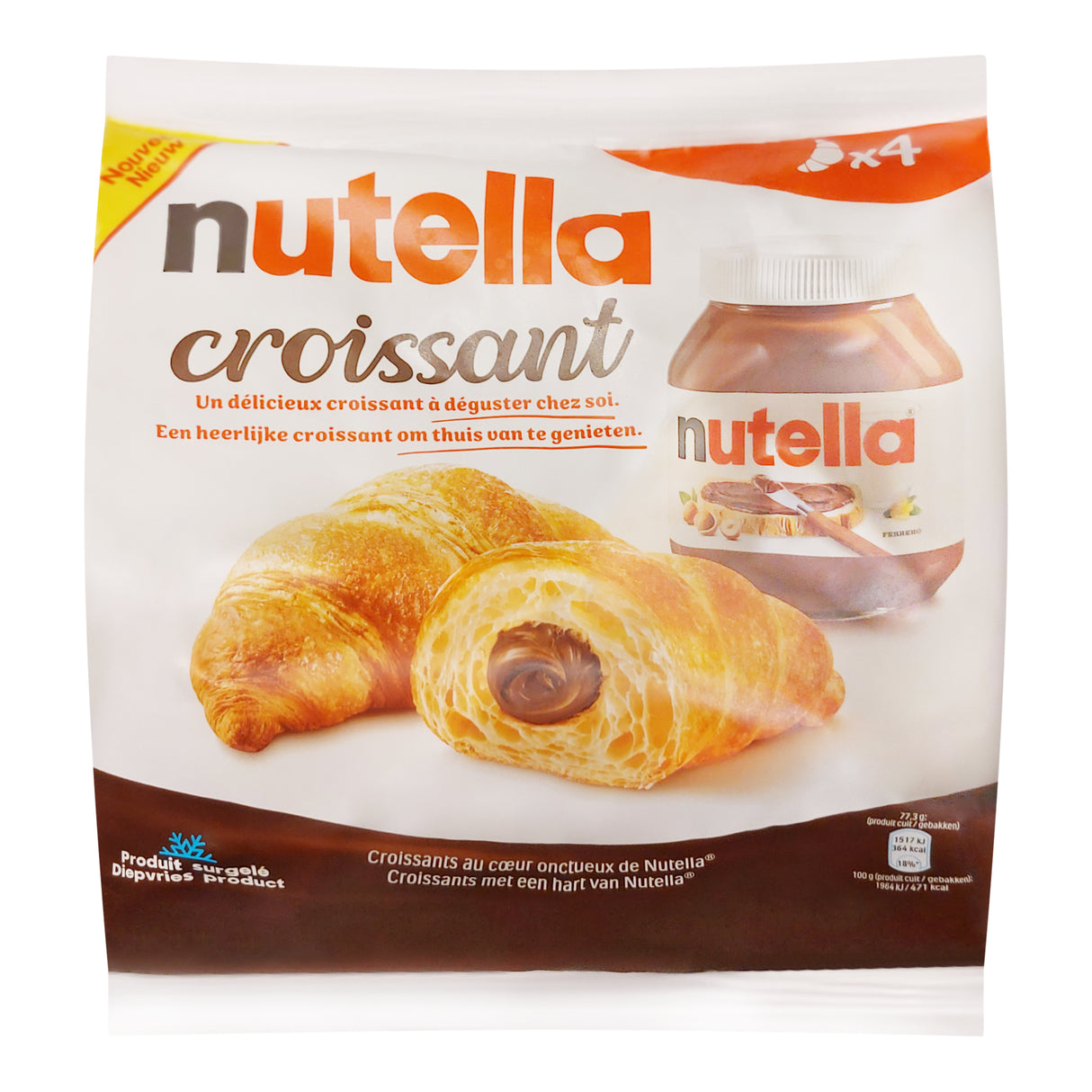 Nutella Croissant x4