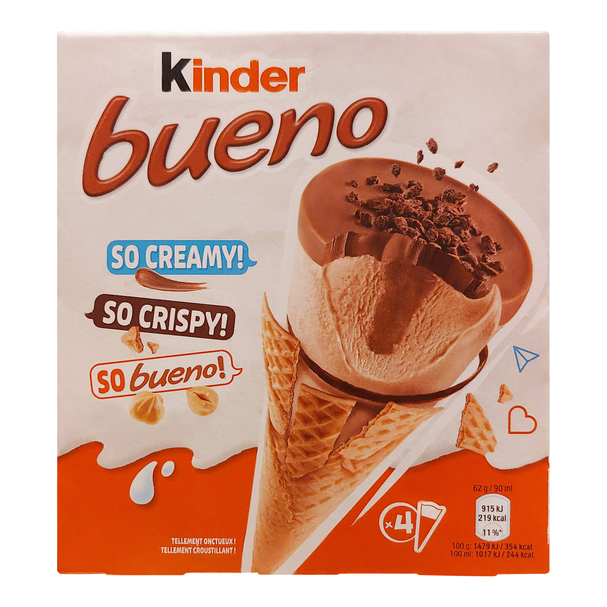 Kinder Bueno 4 cônes Classic (Cadeau fidélité)