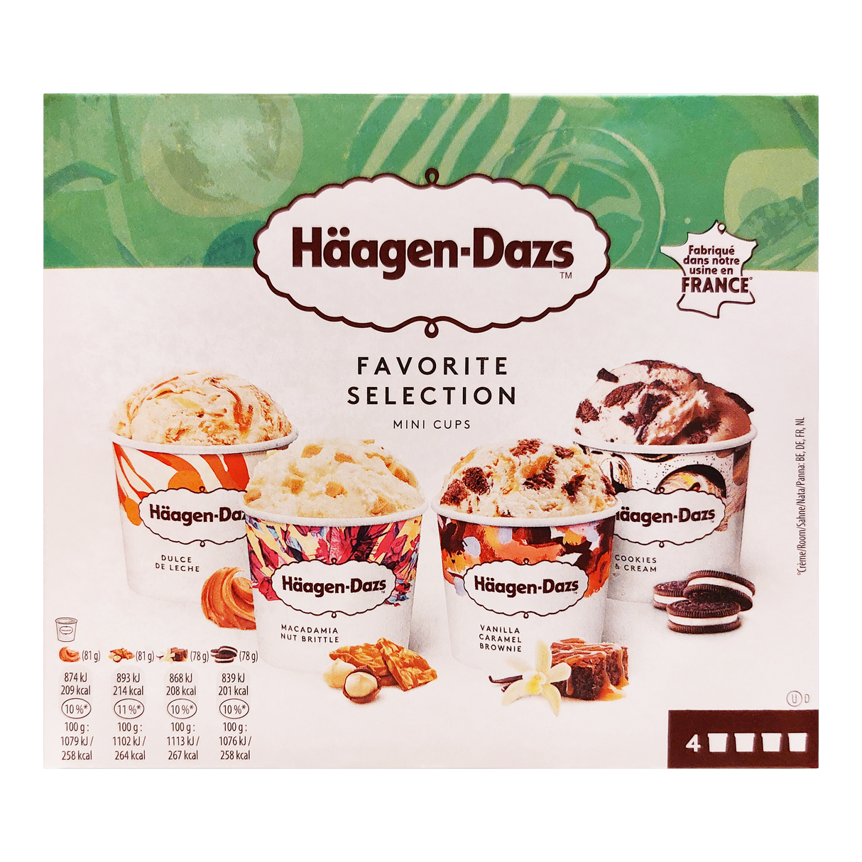 Glace 4 mini pots obsession favorite collection